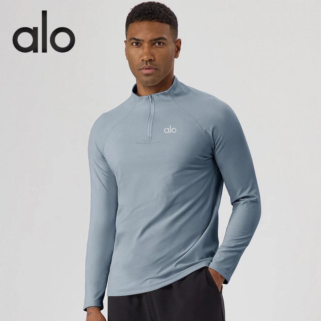 Alo Half-Zip Long Sleeve T-Shi