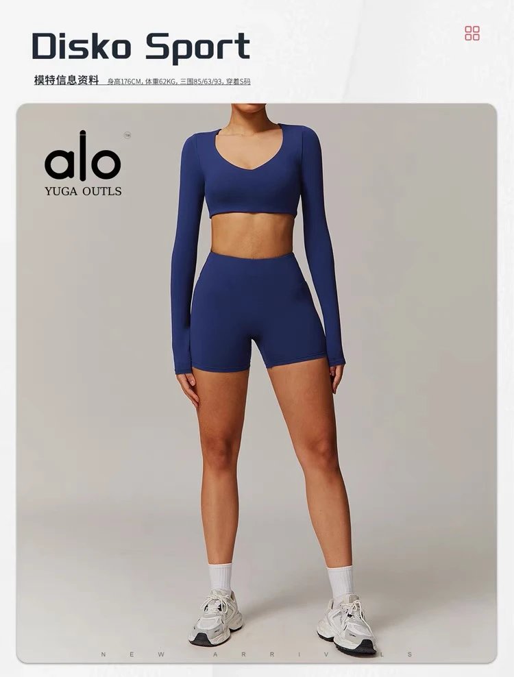 Alo Yoga Outls Cropped Short-Sleeve Top White Activewear - 32