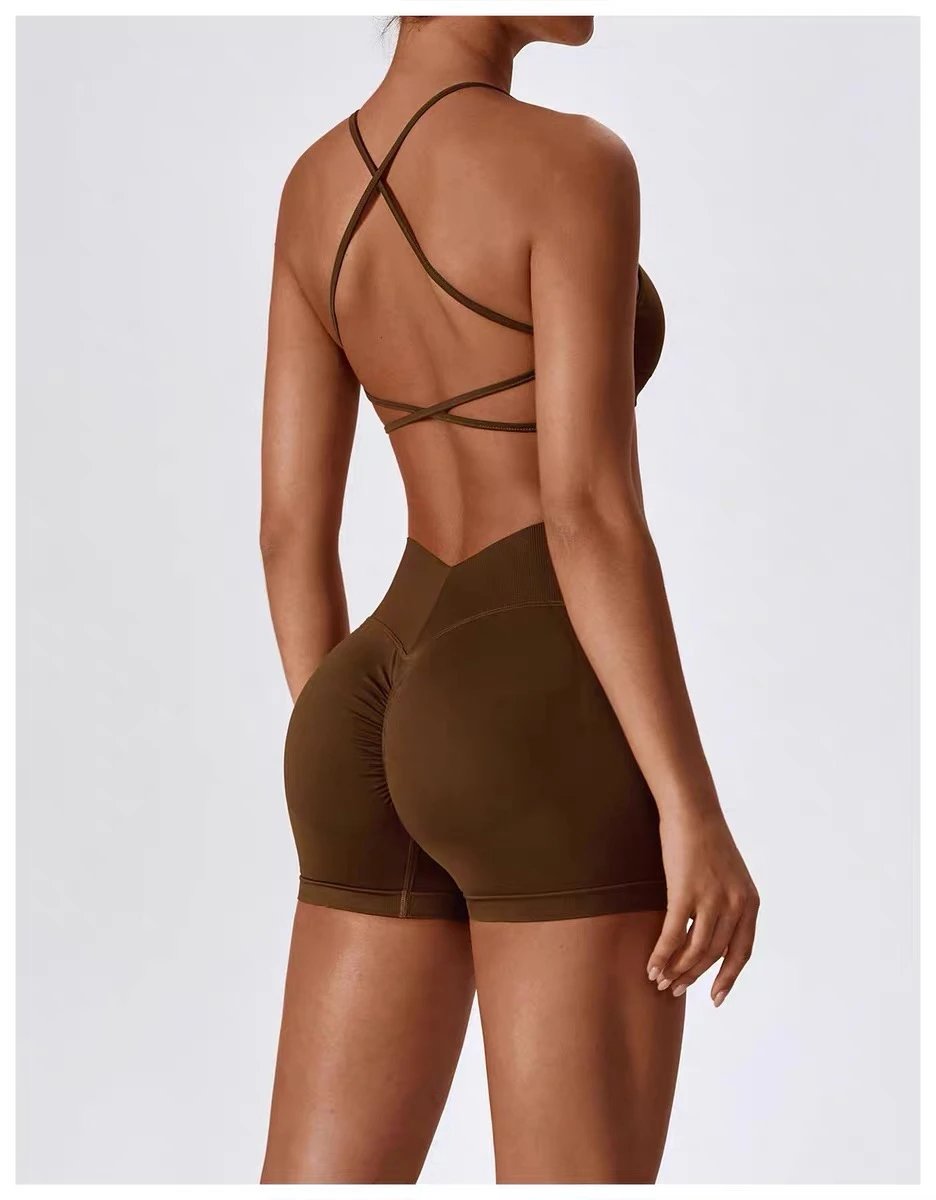 Design High-Waisted Sculpting Shorts Black - 29