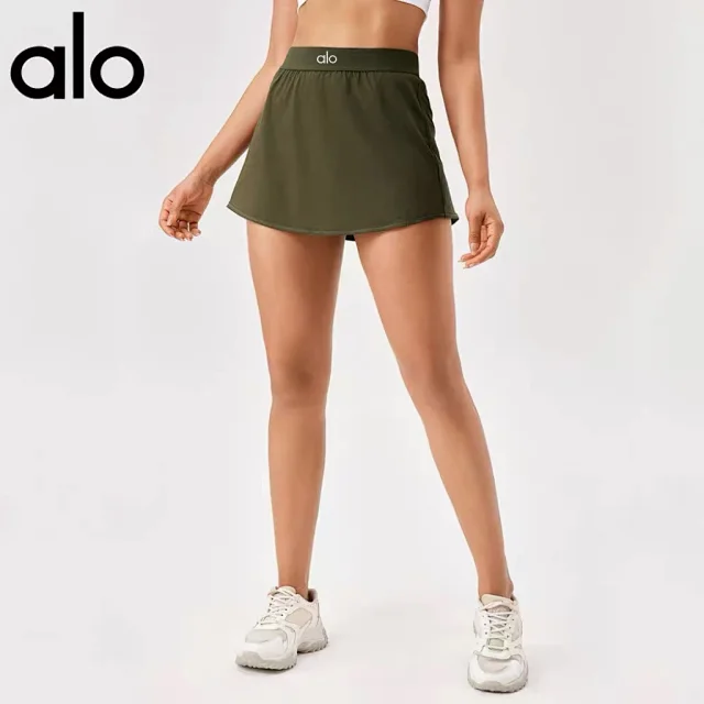 Alo Yoga Skirts Pocketed Athletic Skort with Built-In Shorts product detail image 10