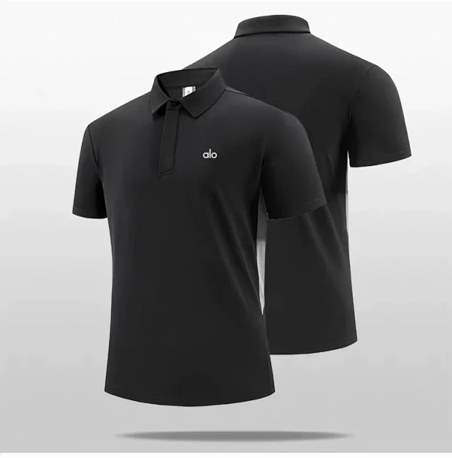 Alo Shirts Short-Sleeve Polo Shirt product detail image 23