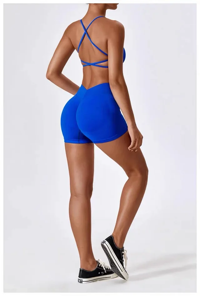 Alo Yoga Underwear Seamless strappy-back sports bra product detail image 25