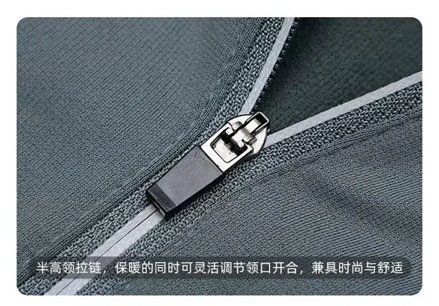 Alo Hoodies & Sweatshirts Men's quarter-zip stand-collar pullover with zip chest pocket product detail image 15