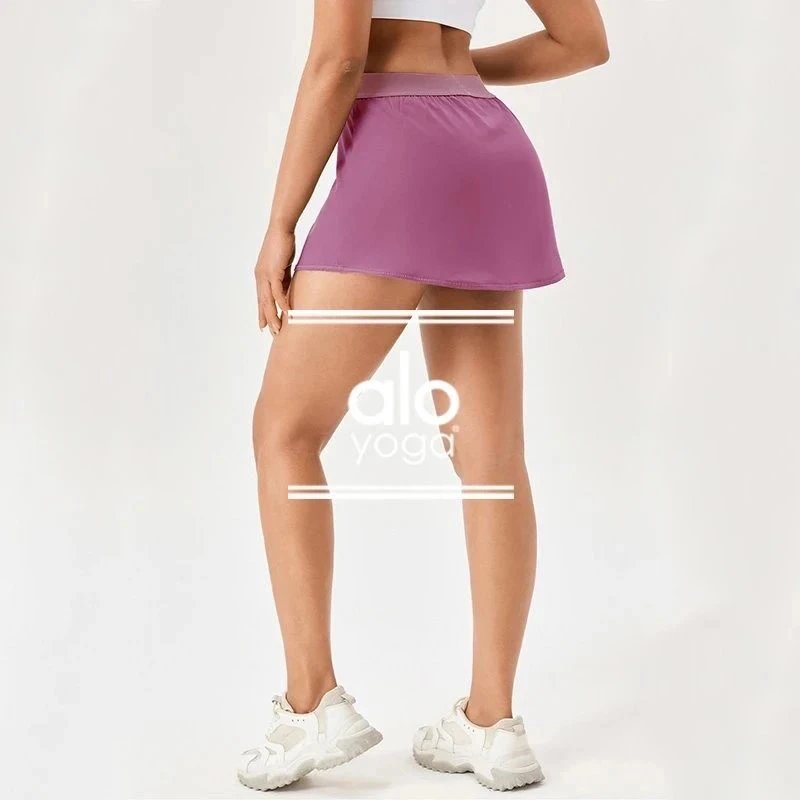 Alo Yoga Skirts Pocketed Athletic Skort with Built-In Shorts image 5