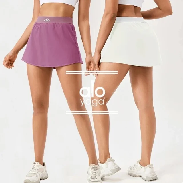 Alo Yoga Skirts Pocketed Athletic Skort with Built-In Shorts product detail image 4