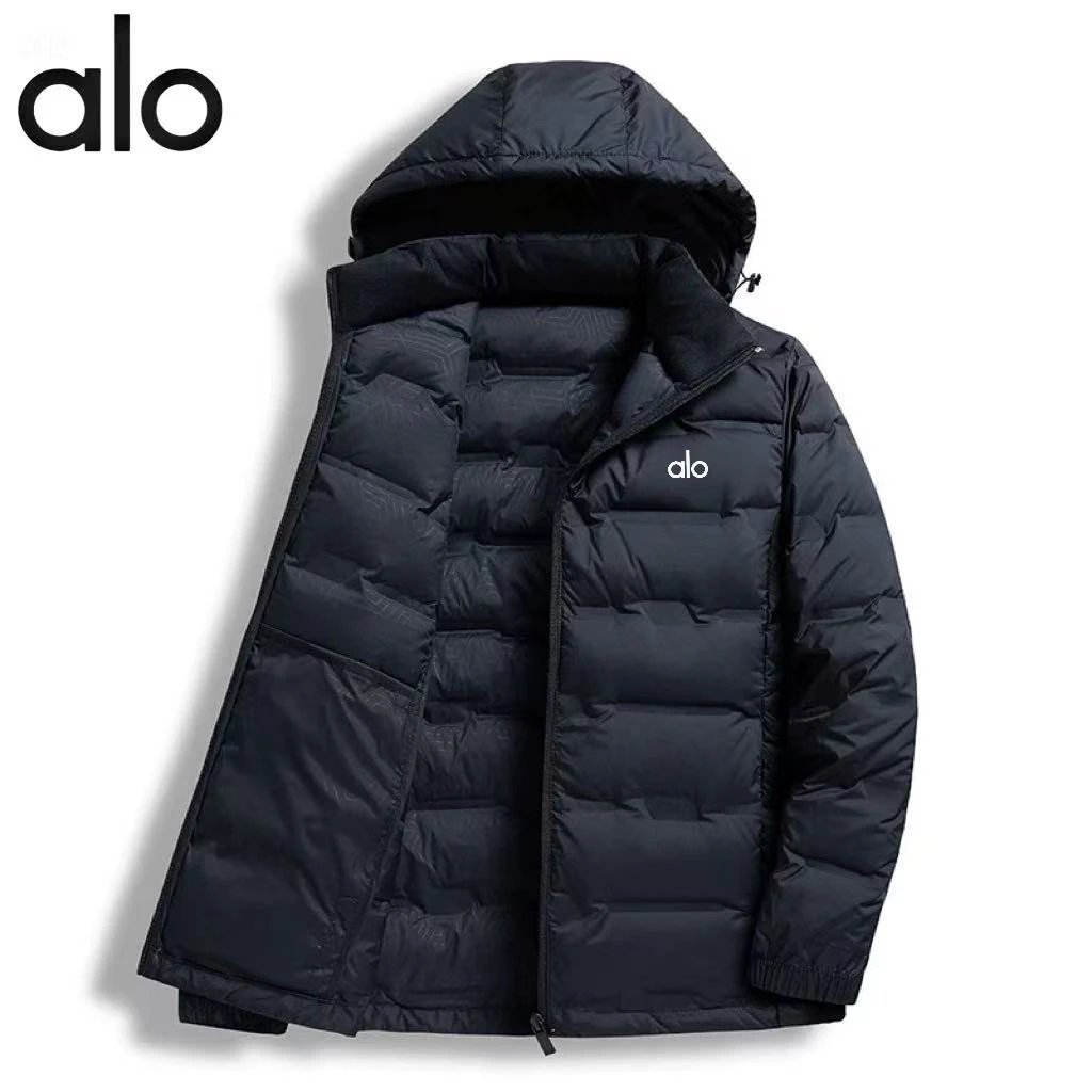 Alo Down Jackets Hooded quilted puffer image 5