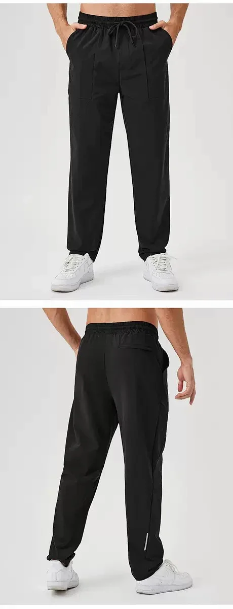 Alo Trousers Elastic-waist drawstring training product detail image 19