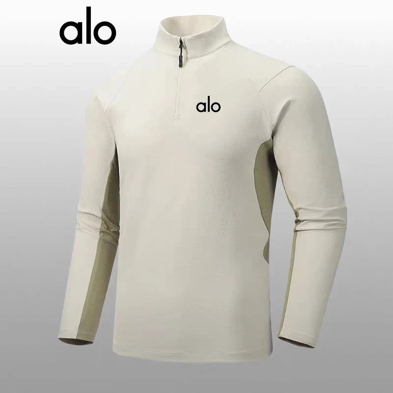 alo Half-Zip Long Sleeve Top [