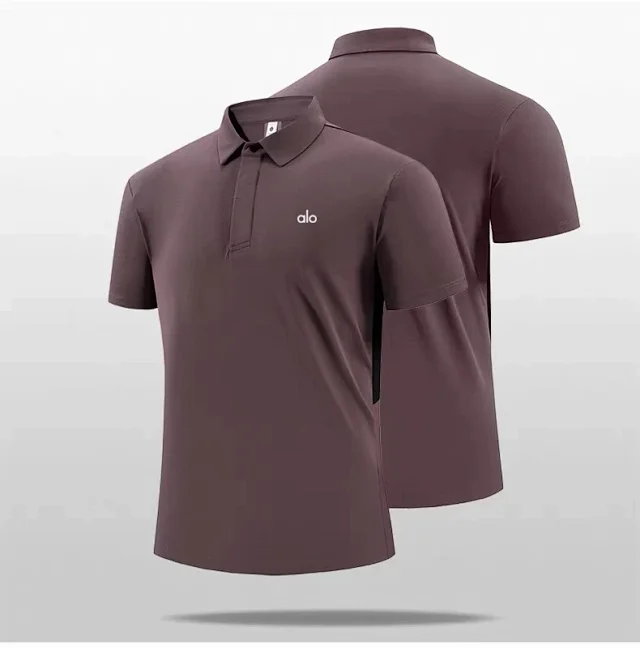 Alo Shirts Short-Sleeve Polo Shirt product detail image 22