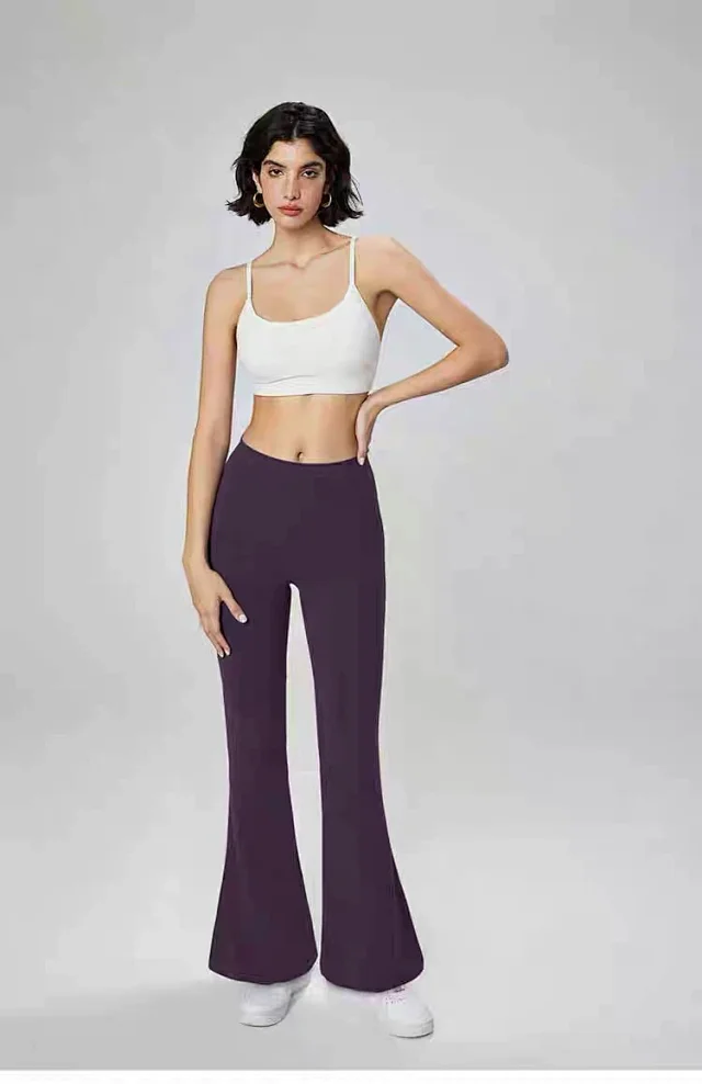 Alo Trousers High-Waisted Flared Yoga product detail image 56