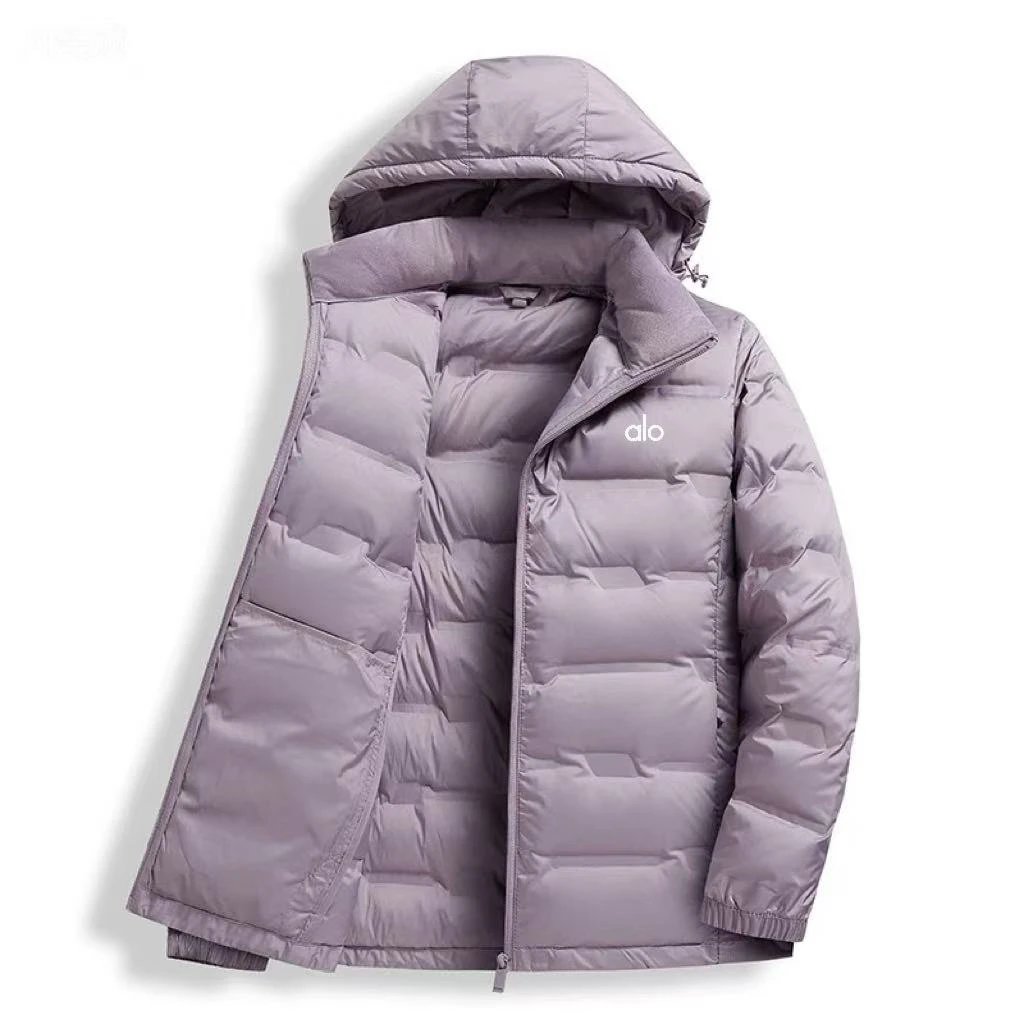 Alo Down Jackets Hooded quilted puffer image 10