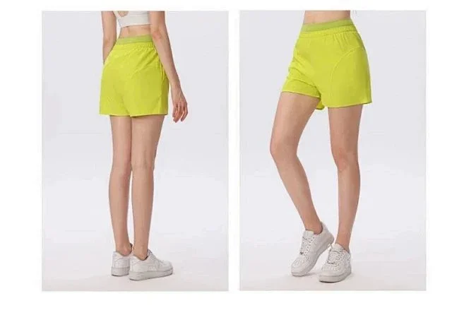 Alo Yoga Shorts High-waisted curved-seam athletic product detail image 14