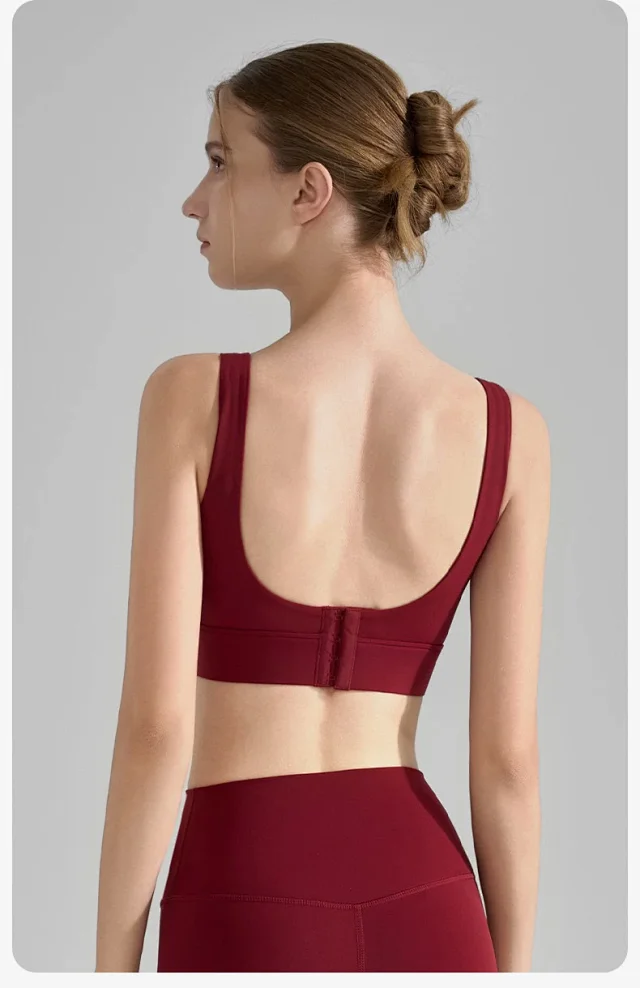 Alo Yoga Underwear Color-block V-neck sports bra product detail image 18