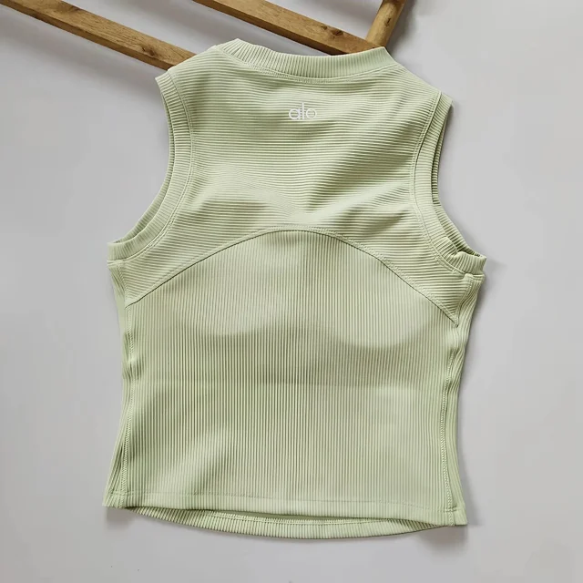 Unbranded Vests Ribbed built-in bra tank top product detail image 24