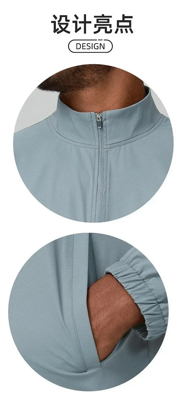 Alo Yoga Hoodies & Sweatshirts Quarter-Zip Stand-Collar Pullover product detail image 12