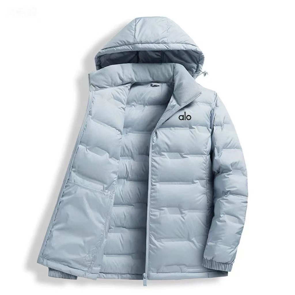 Alo Down Jackets Hooded quilted puffer image 13