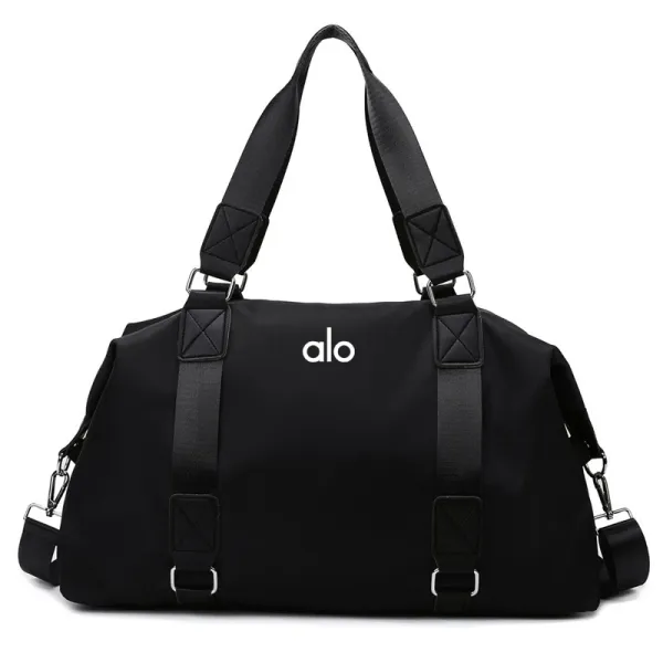 Alo Yoga Duffle Bag Plum Purple Travel Bag - 3