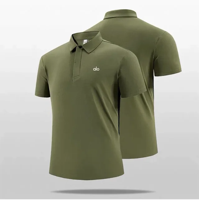 Alo Shirts Short-Sleeve Polo Shirt product detail image 21