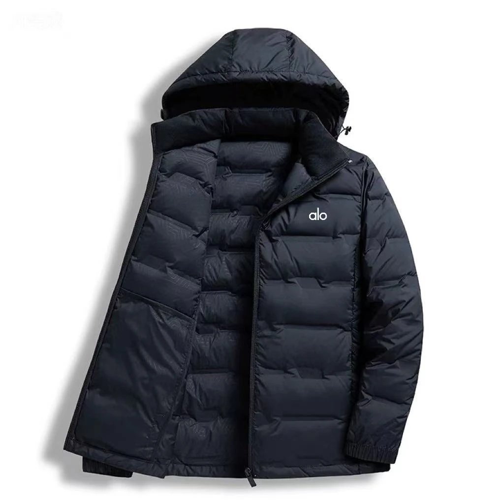 Alo Down Jackets Hooded quilted puffer image 7