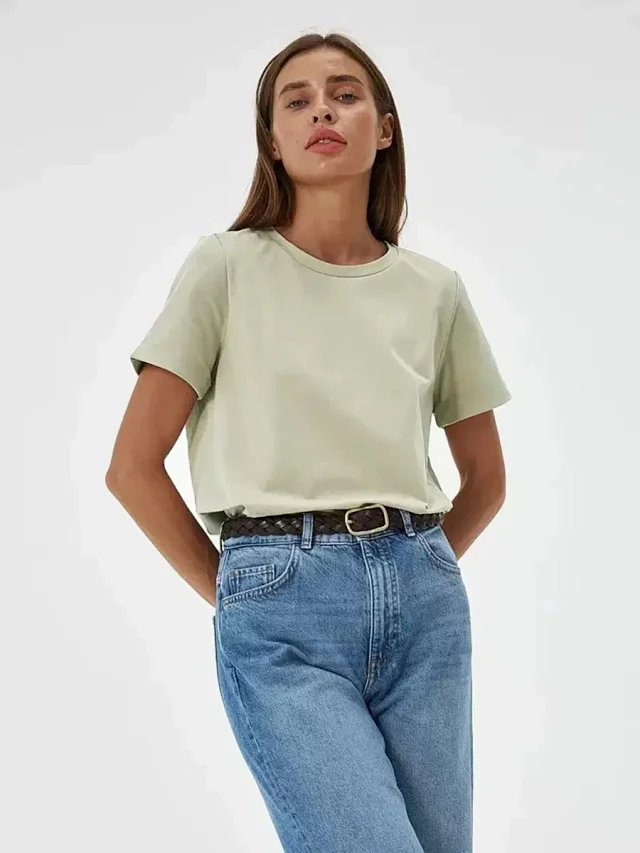 Alo Yoga T-Shirts Women's short-sleeve crewneck T-shirt product detail image 25