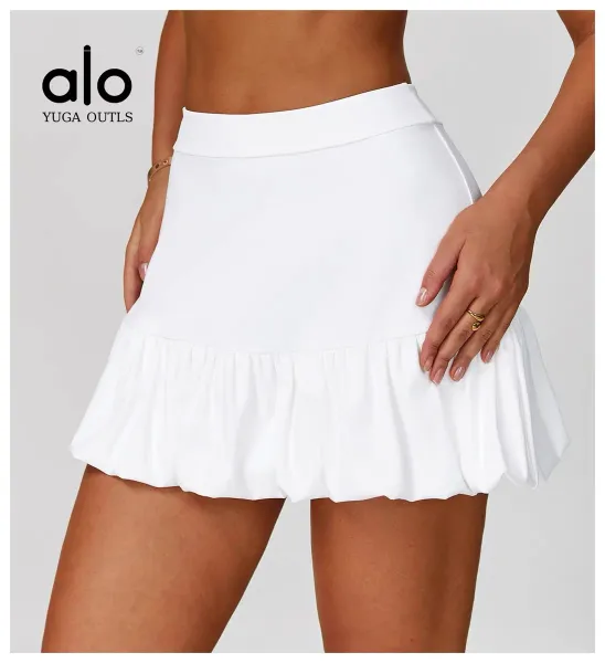 Alo Yoga Outls Ruffle Skirt Pink - 31