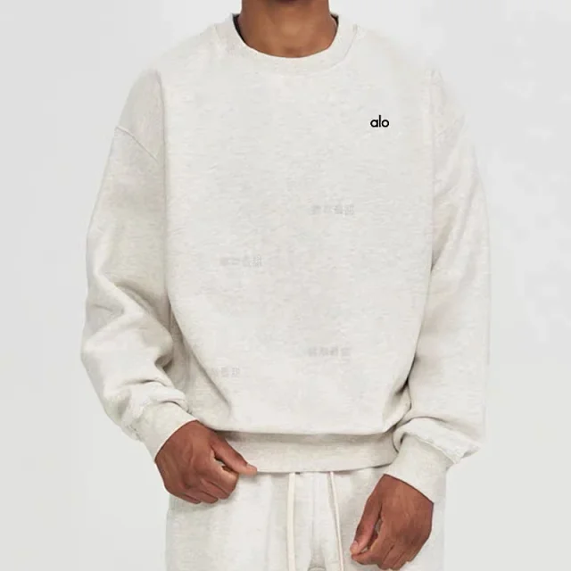 Alo Yoga Crewneck sweatshirt and drawstring jogger pants product detail image 24
