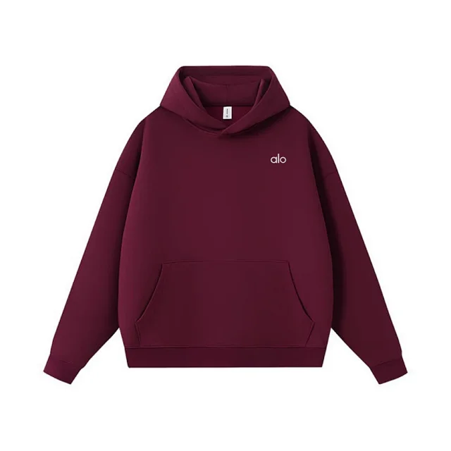 Alo Hoodies & Sweatshirts Pullover hoodie with kangaroo pocket product detail image 8