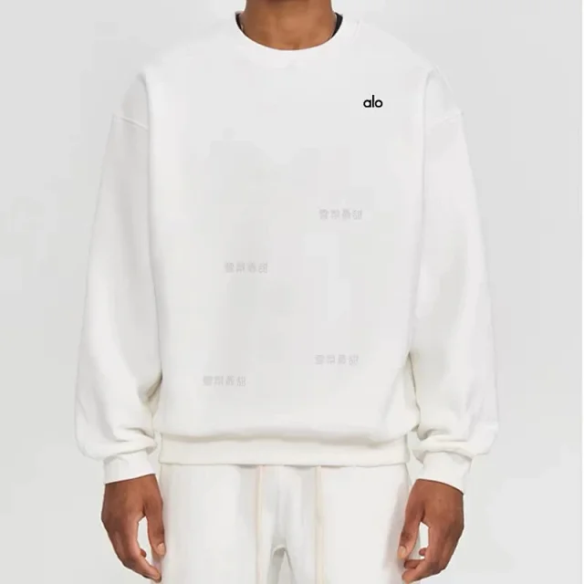 Alo Yoga Crewneck sweatshirt and drawstring jogger pants product detail image 26