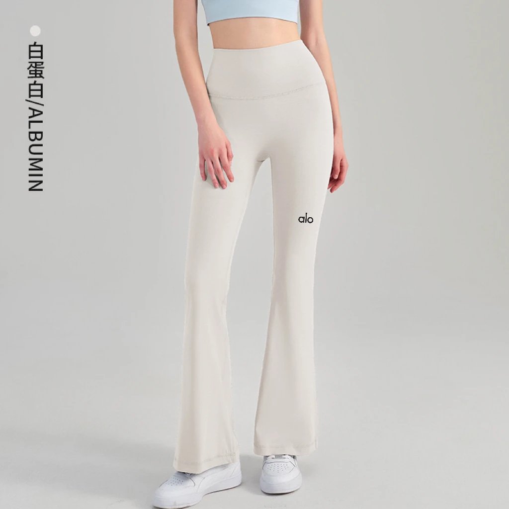 Alo Yoga Trousers High-Waisted Flared Pants image 10