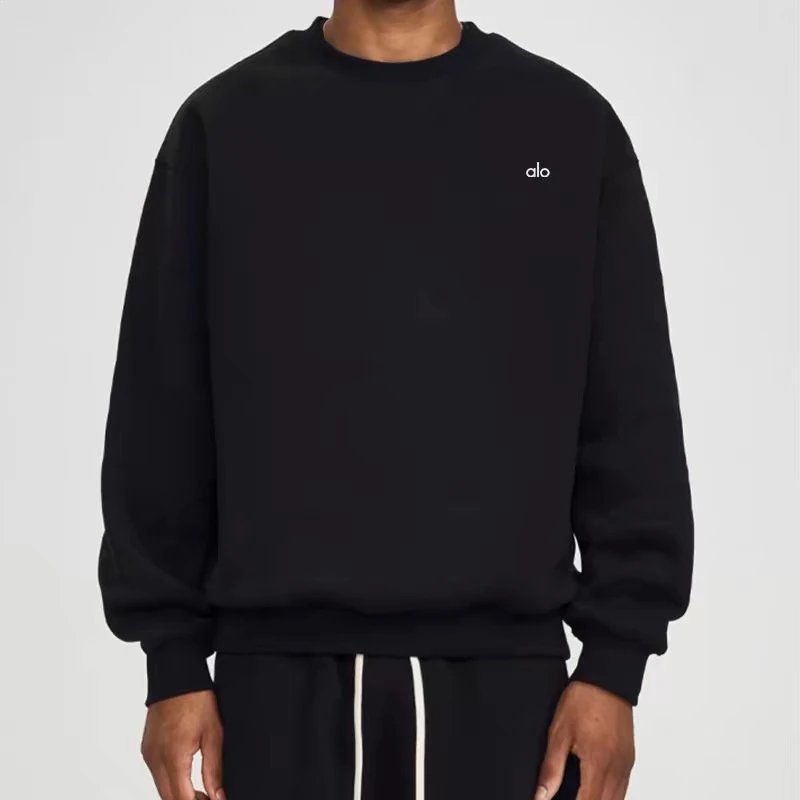 Alo Yoga Crewneck sweatshirt and drawstring jogger pants image 5