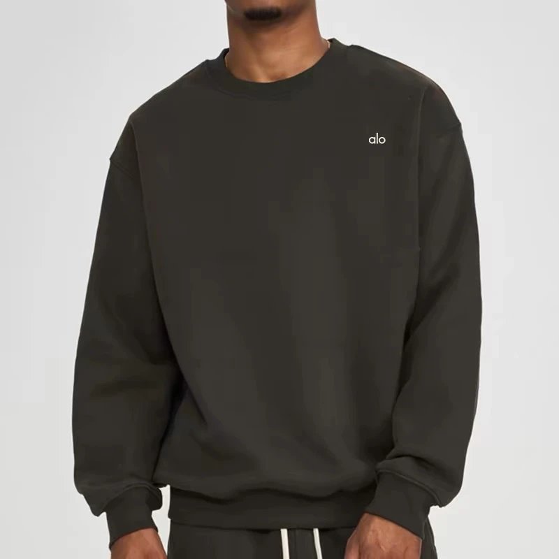 Alo Yoga Crewneck sweatshirt and drawstring jogger pants image 6