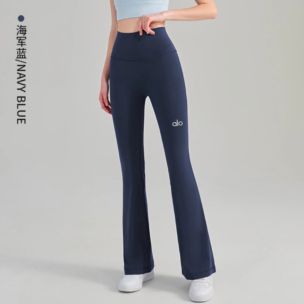 Alo Yoga Trousers High-Waisted Flared Pants image 3