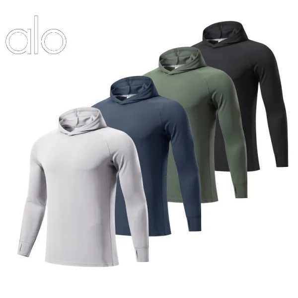 Design Hooded Base-Layer Top Army Green - 13