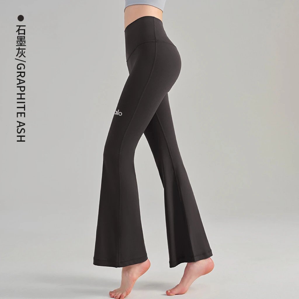 Alo Yoga Trousers High-Waisted Flared Pants image 8