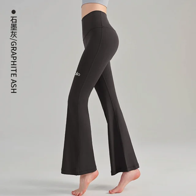 Alo Yoga Trousers High-Waisted Flared Pants product detail image 8