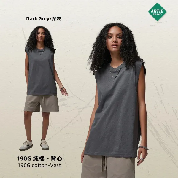 GRA 190G Cotton Vest Olive - 7
