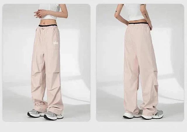 Alo Yoga Trousers Drawstring Wide-Leg Cargo product detail image 17