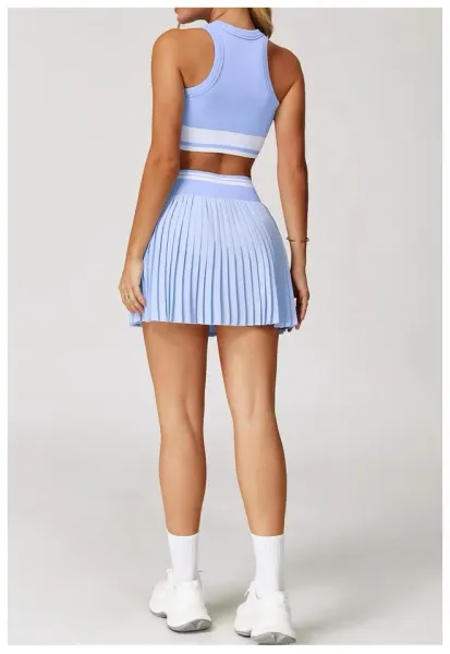 Alo Pleated Tennis Skirt Pink - 20