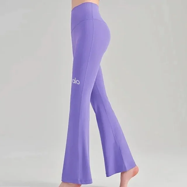 Alo Yoga Trousers High-Waisted Flared Pants product detail image 2