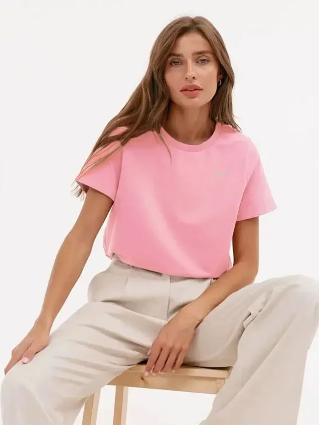 Alo Yoga T-Shirts Women's short-sleeve crewneck T-shirt product detail image 8