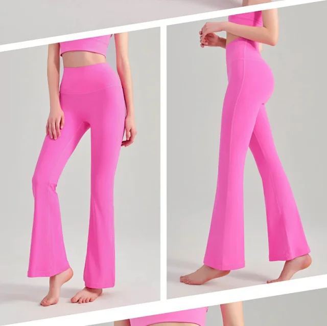 Alo Yoga Trousers High-Waisted Flared Pants product detail image 21