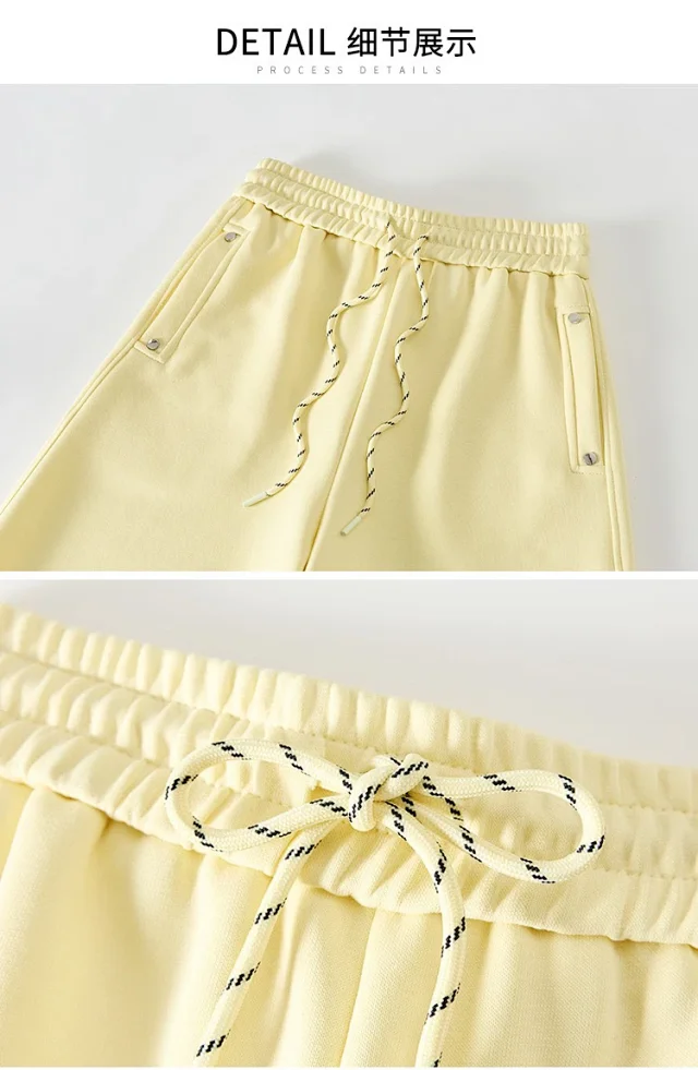Alo Trousers Wide-leg drawstring with rivet pockets product detail image 22
