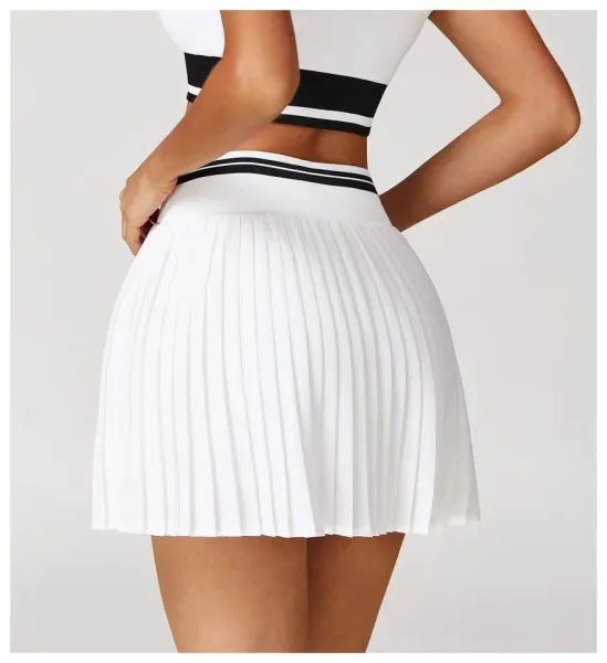 Alo Pleated Tennis Skirt Pink - 26