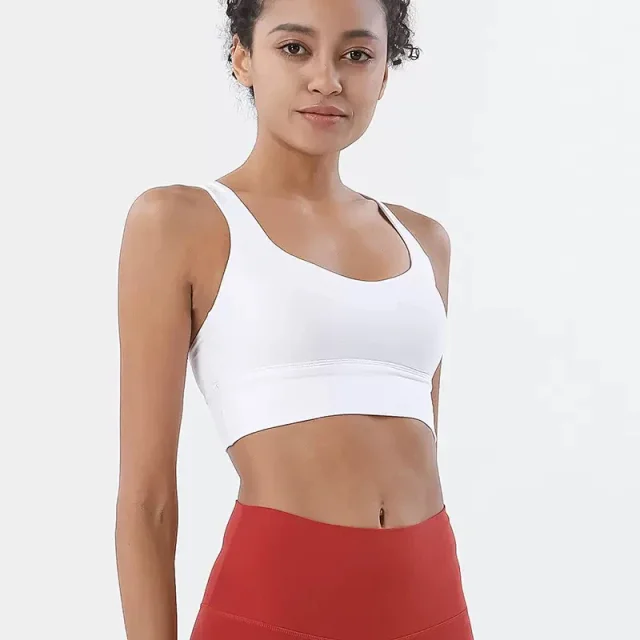 Alo Underwear Crisscross Back Sports Bra product detail image 4