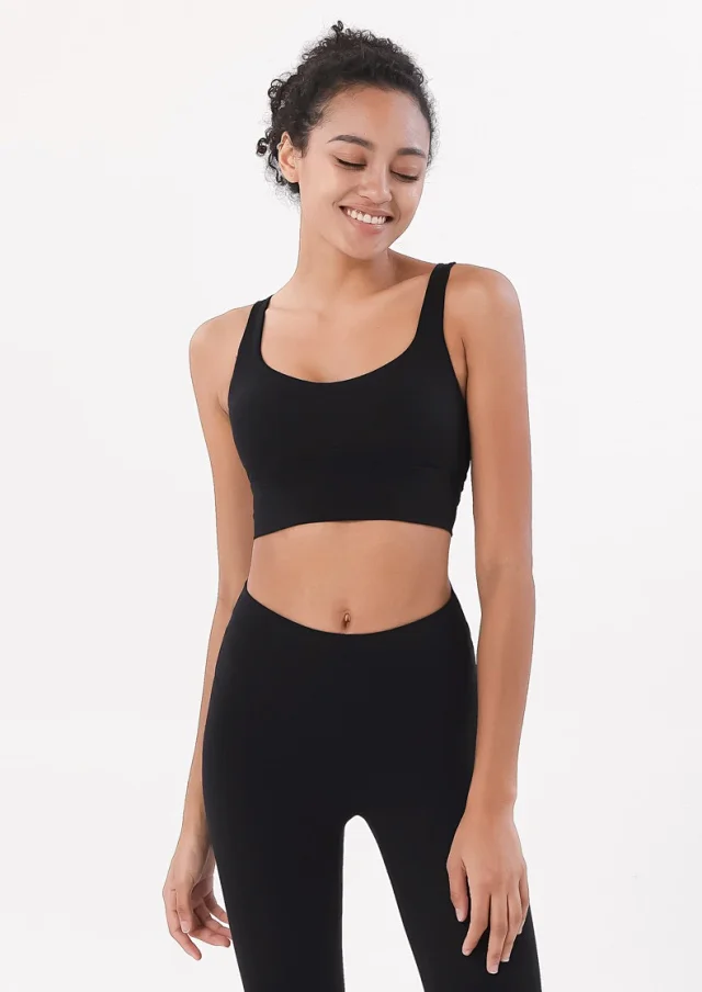 Alo Underwear Crisscross Back Sports Bra product detail image 19