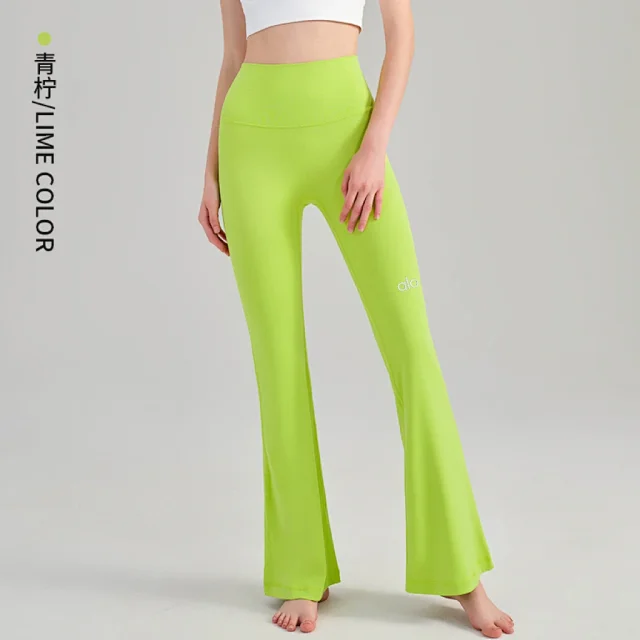 Alo Yoga Trousers High-Waisted Flared Pants product detail image 4