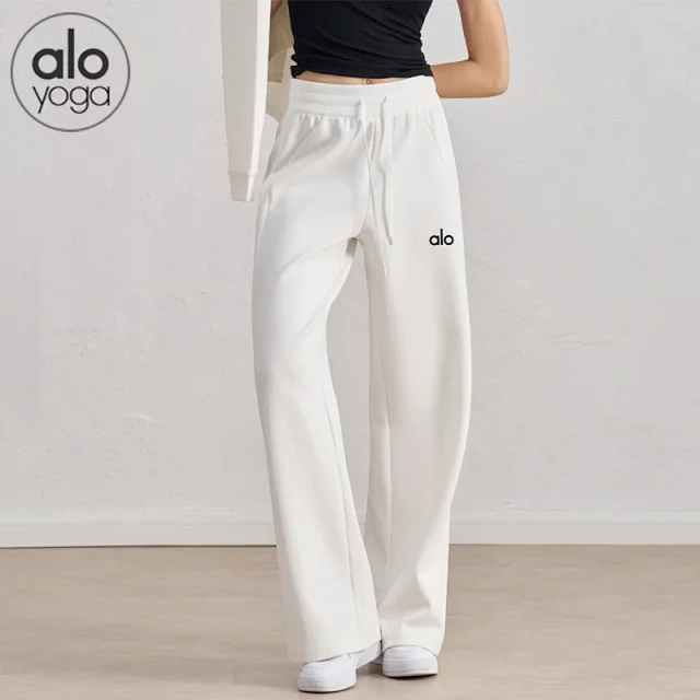 Alo Yoga Trousers Drawstring wide-leg product detail image 1