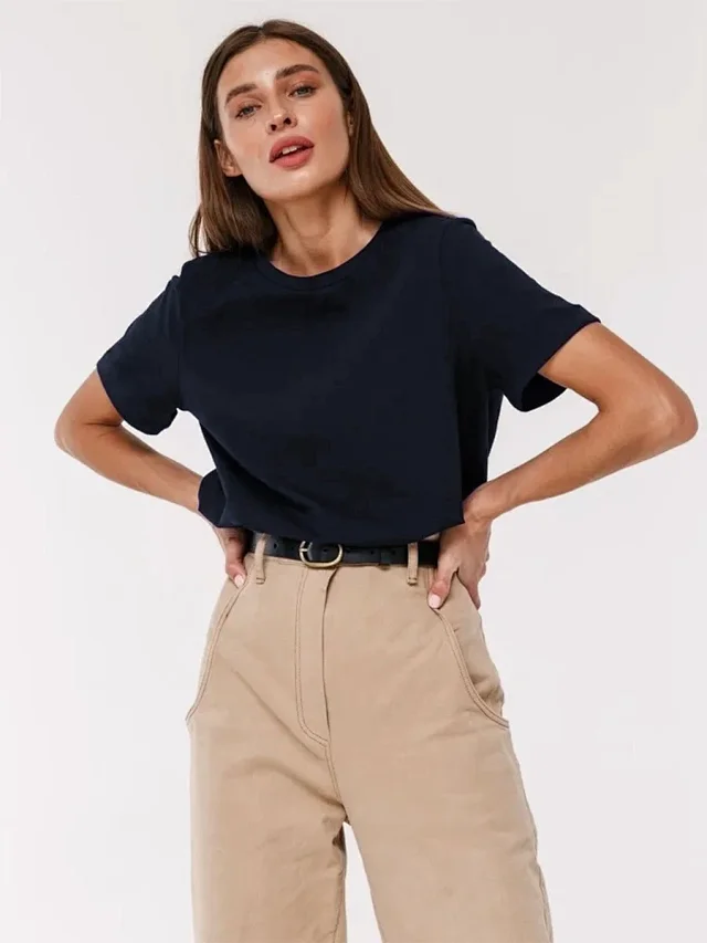 Alo Yoga T-Shirts Women's short-sleeve crewneck T-shirt product detail image 41