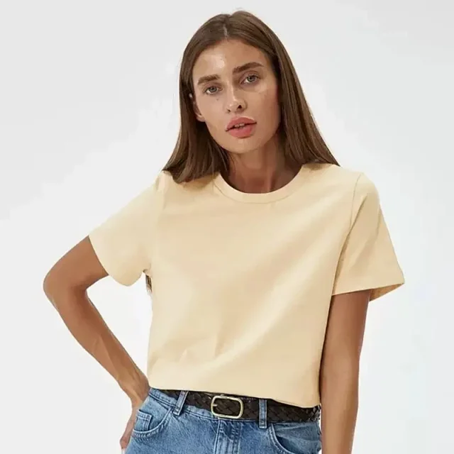 Alo Yoga T-Shirts Women's short-sleeve crewneck T-shirt product detail image 5