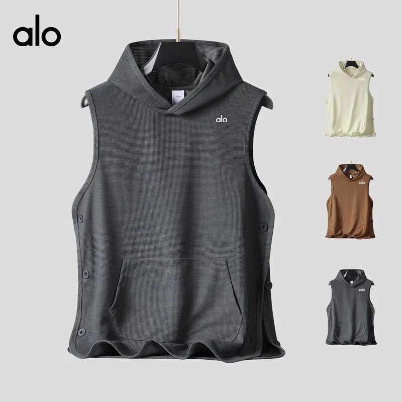 alo Hooded Sleeveless Vest [3 